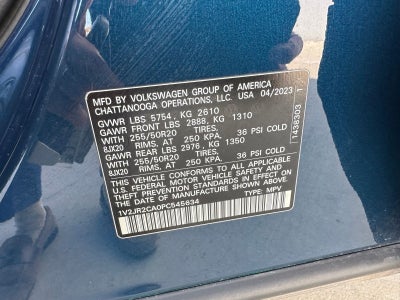 2023 Volkswagen Atlas 3.6L V6 SE w/Technology