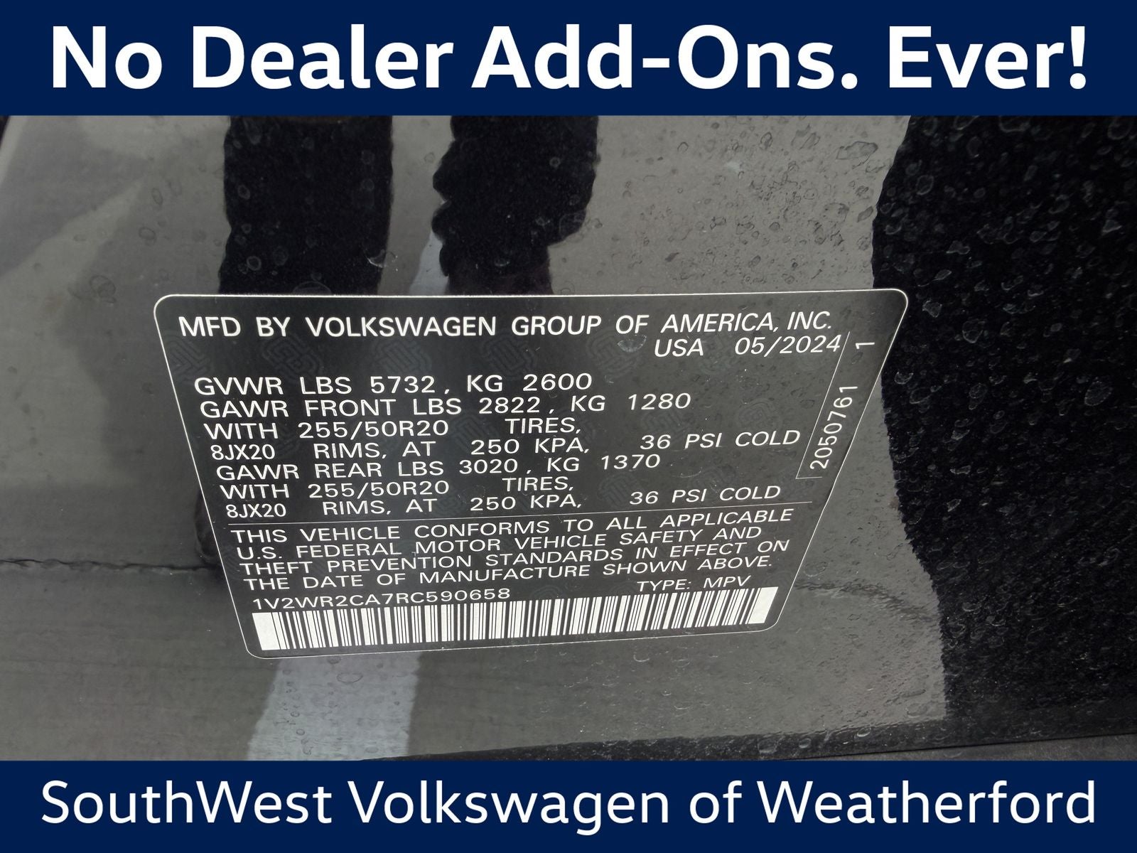 2024 Volkswagen Atlas 2.0T SE w/Technology