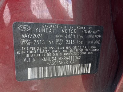 2024 Hyundai Sonata SEL