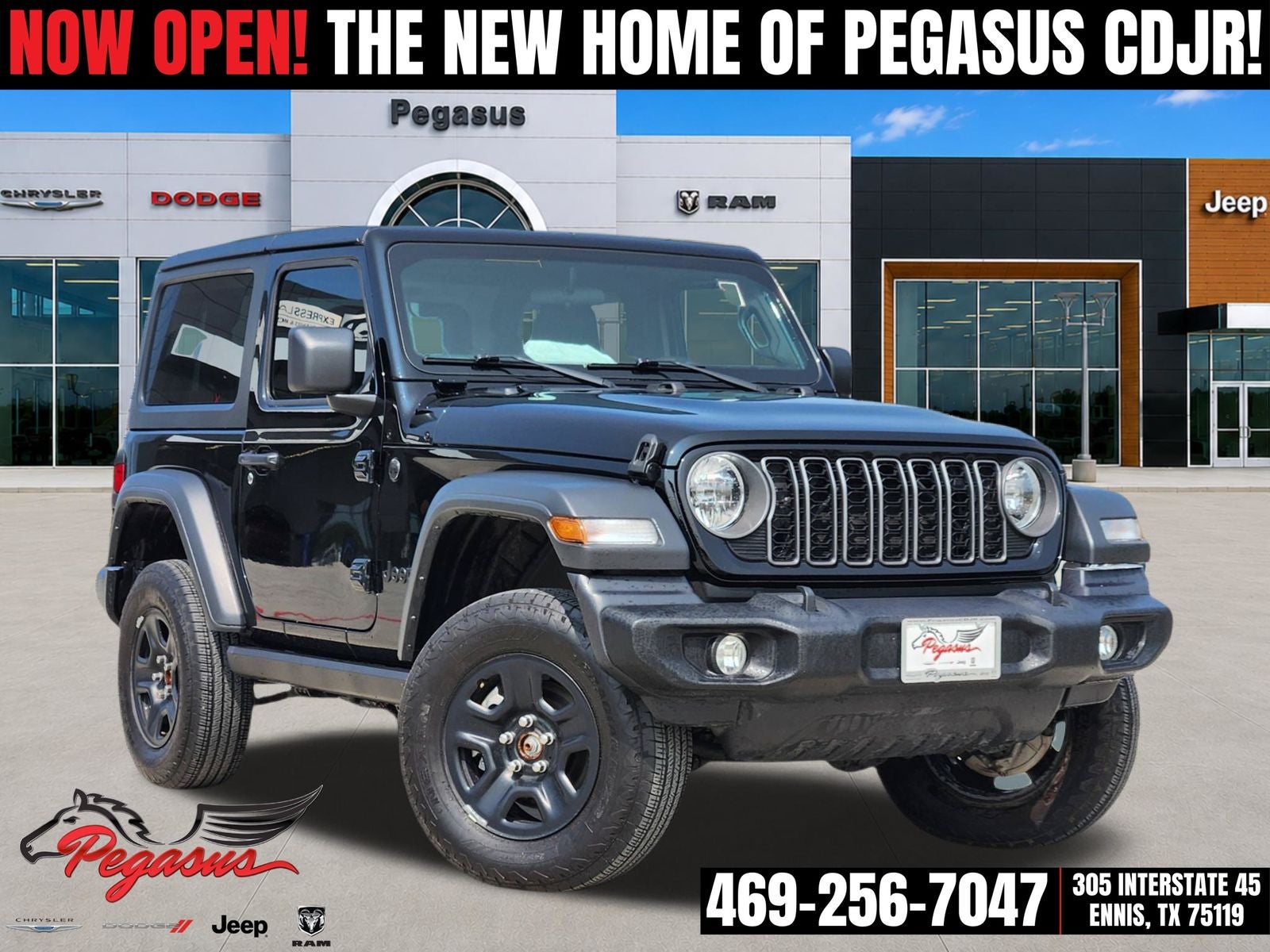 2025 Jeep Wrangler 2-Door Sport 4x4