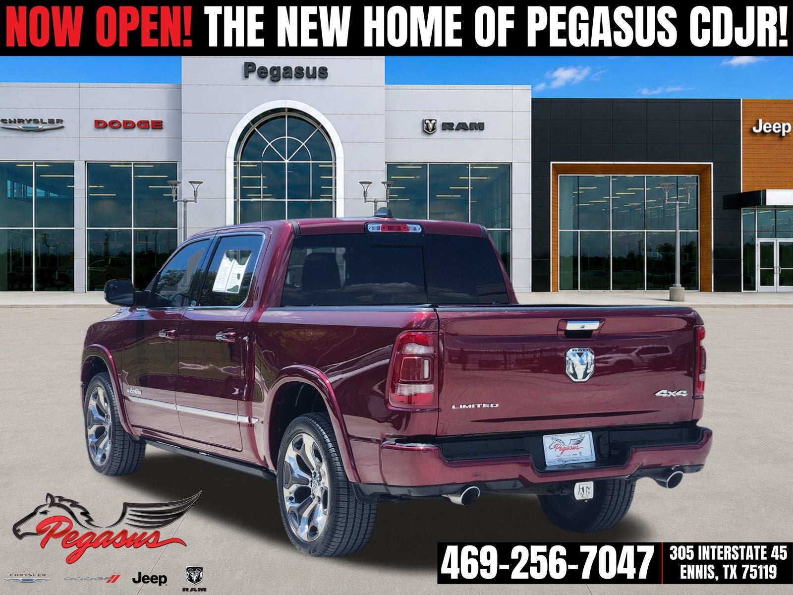 2020 RAM Ram 1500 Limited Crew Cab 4x4 5'7' Box