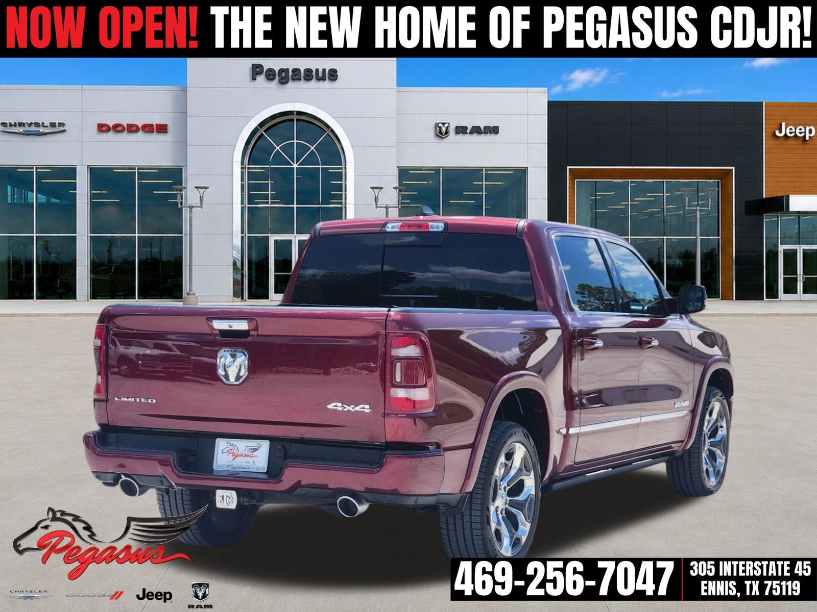 2020 RAM Ram 1500 Limited Crew Cab 4x4 5'7' Box