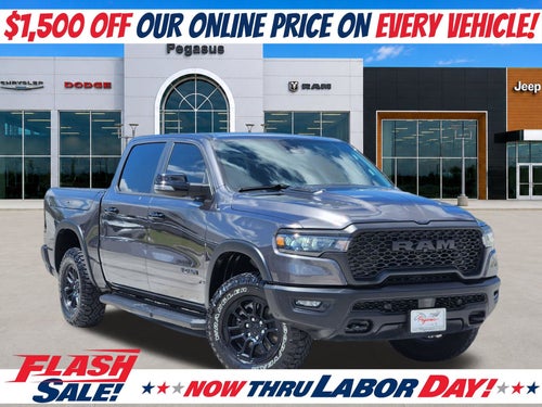 2026 RAM Ram 1500 Rebel Crew Cab 4x4 5'7' Box