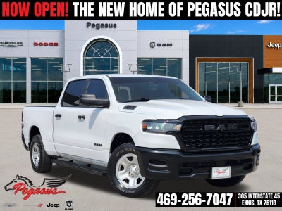 2025 RAM Ram 1500 Tradesman Crew Cab 4x4 6'4' Box