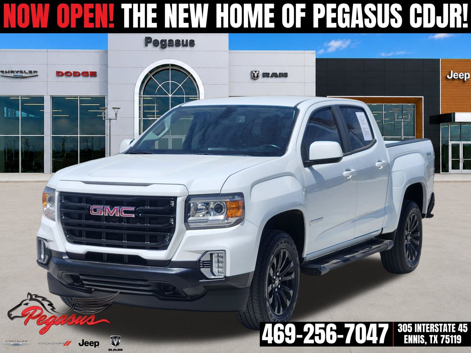 2022 GMC Canyon 4WD Crew Cab Short Box Elevation