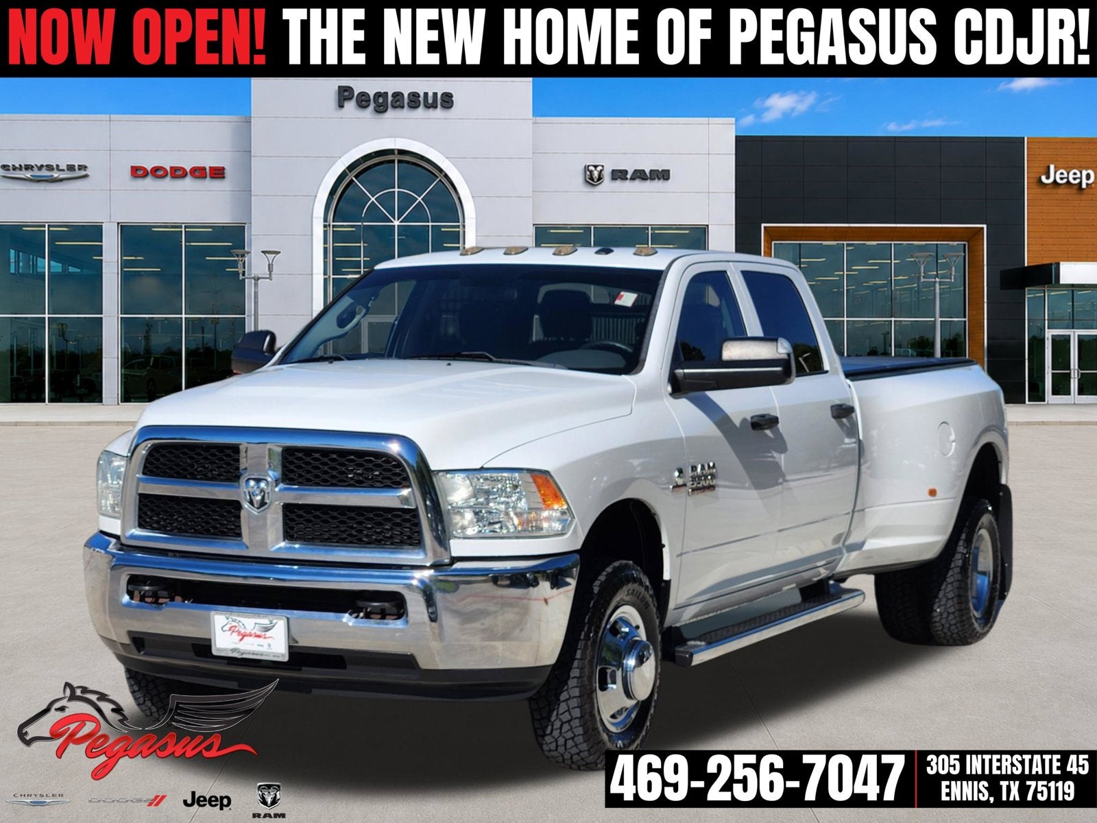 2017 RAM Ram 3500 Tradesman Crew Cab 4x4 8' Box