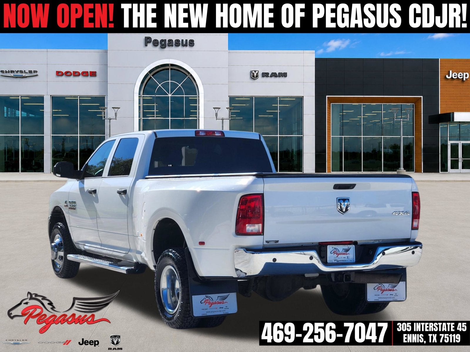 2017 RAM Ram 3500 Tradesman Crew Cab 4x4 8' Box