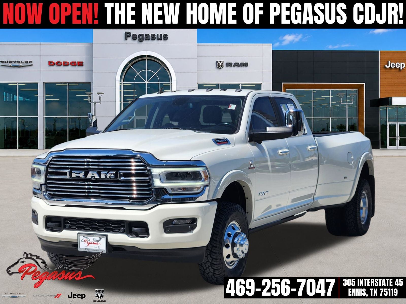 2021 RAM Ram 3500 Laramie Crew Cab 4x4 8' Box