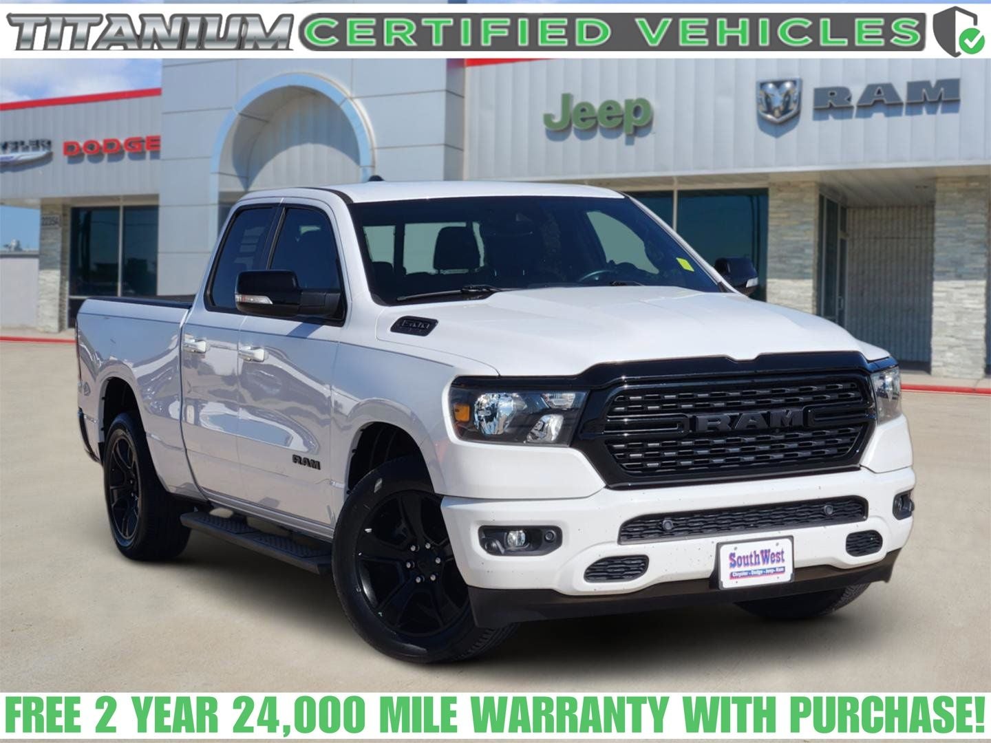 2022 RAM Ram 1500 Lone Star Quad Cab 4x2 6'4' Box