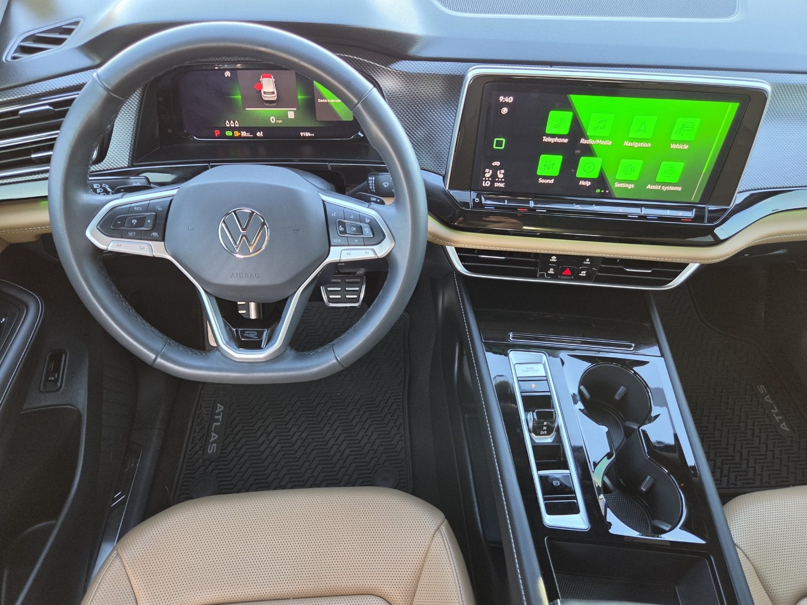 2026 Volkswagen Atlas Cross Sport SEL R-Line Black