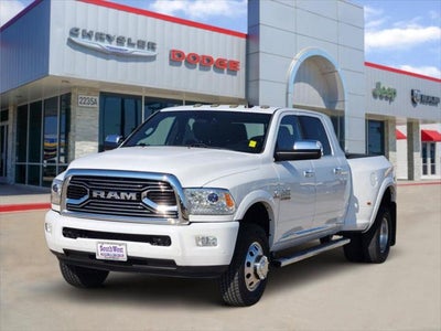 2017 RAM Ram 3500 Limited Mega Cab 4x4 6'4' Box