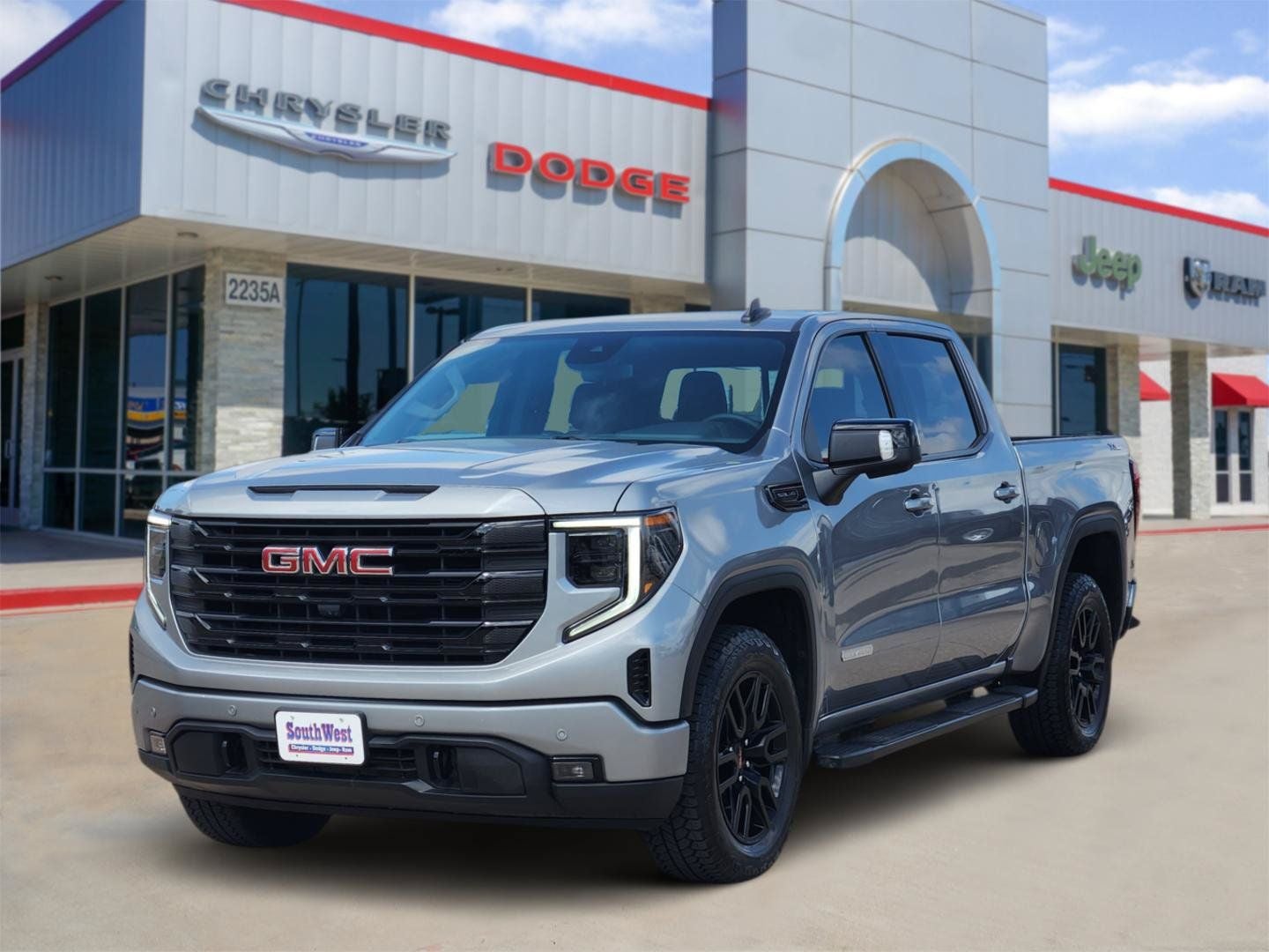2025 GMC Sierra 1500 4WD Crew Cab Short Box Elevation with 3SB