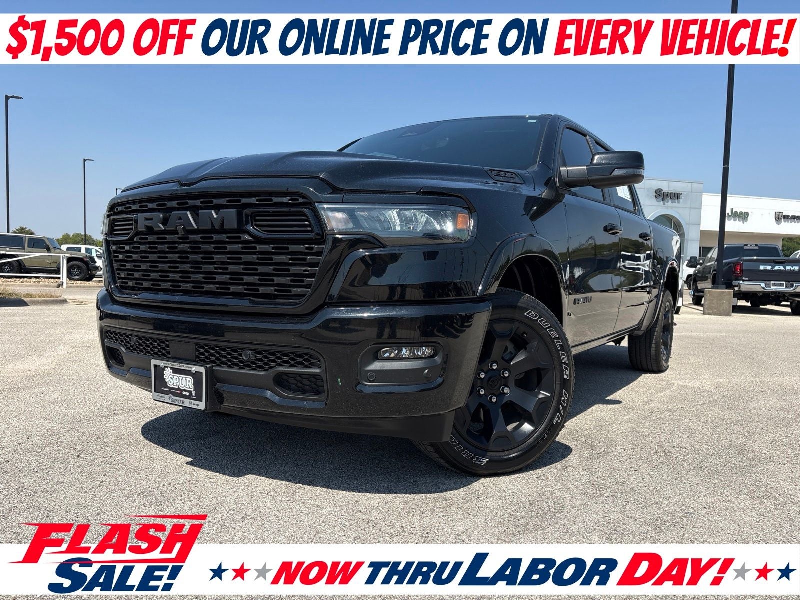 2025 RAM Ram 1500 Lone Star Crew Cab 4x4 5'7' Box
