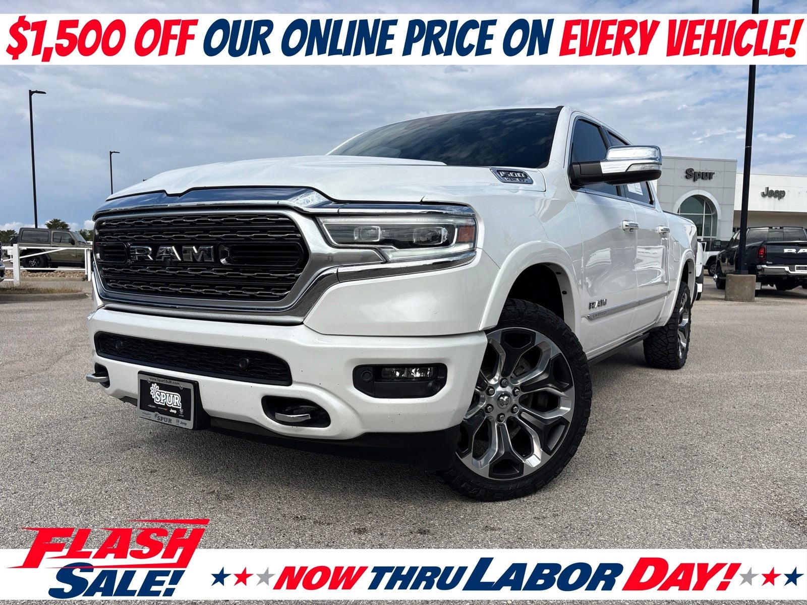 2019 RAM Ram 1500 Limited Crew Cab 4x4 5'7' Box