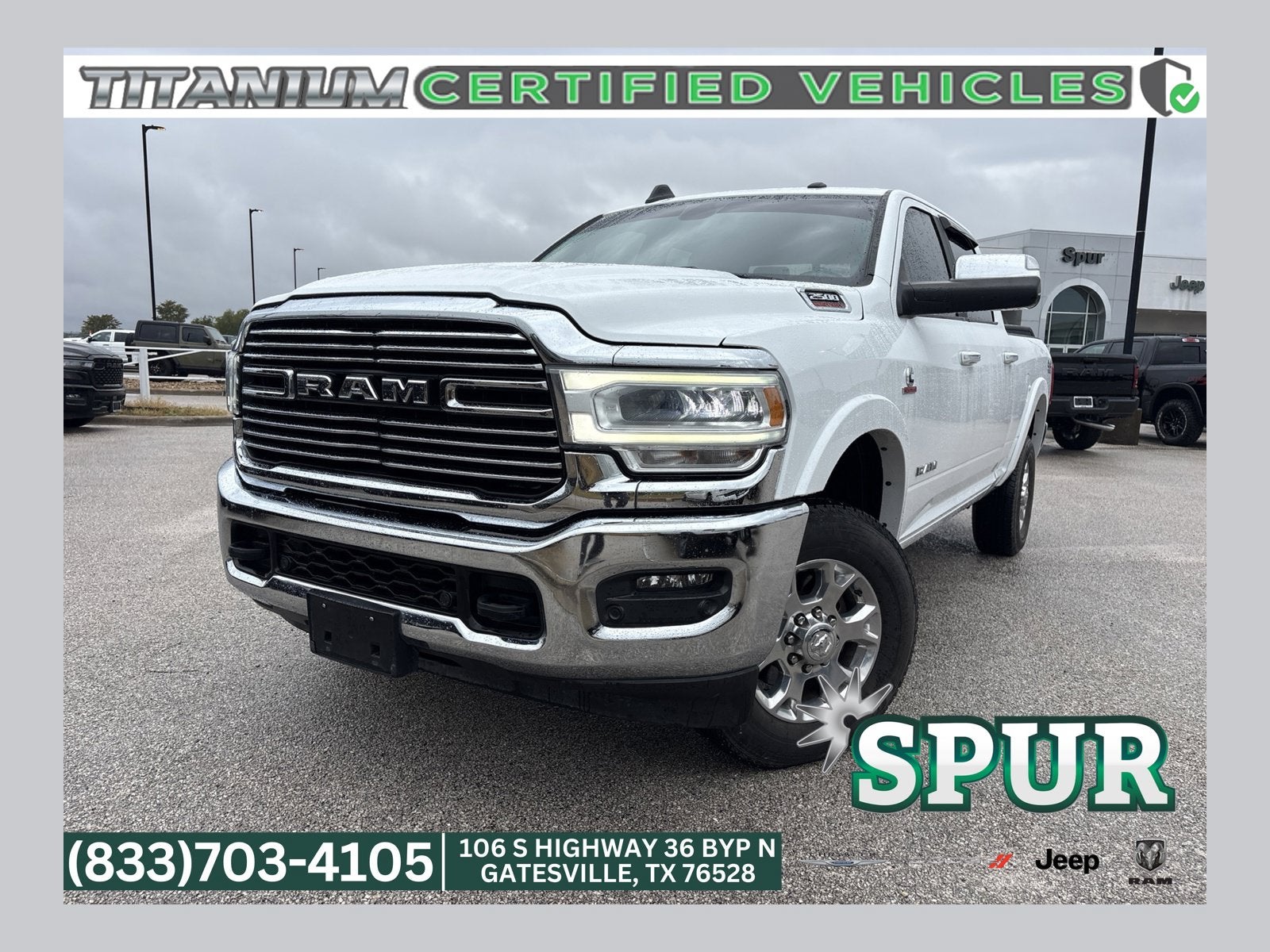2022 RAM Ram 2500 Laramie Crew Cab 4x4 6'4' Box