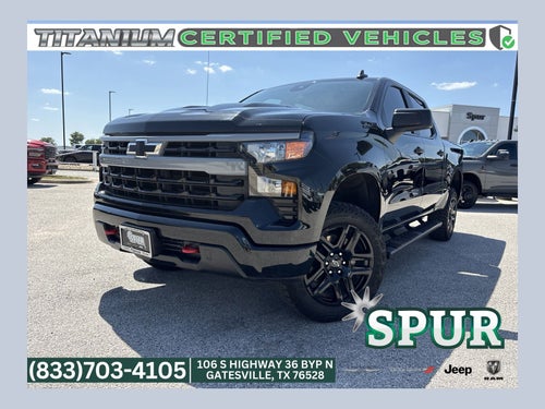 2024 Chevrolet Silverado 1500 4WD Crew Cab Short Bed Custom Trail Boss