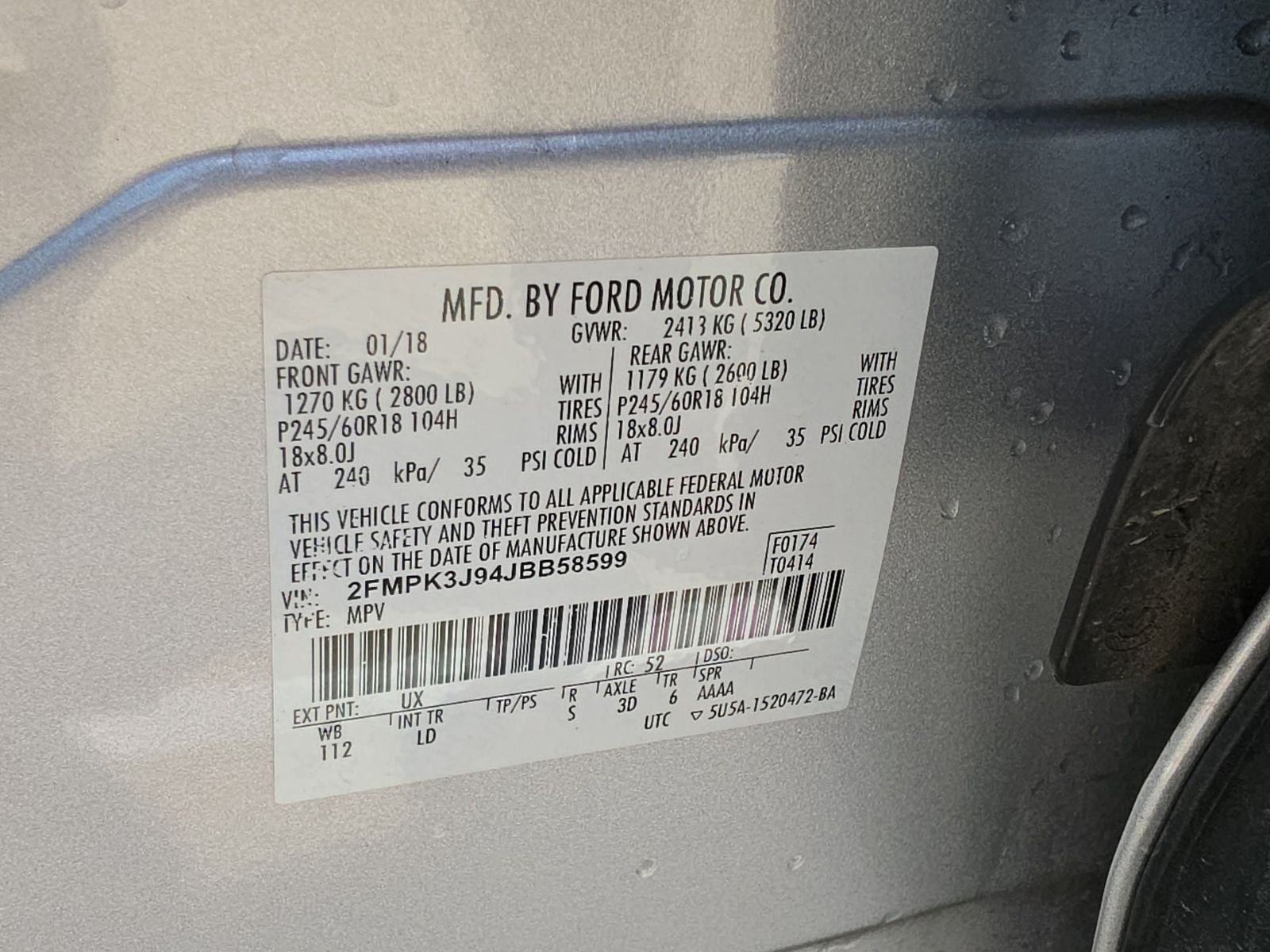 2018 Ford Edge SEL