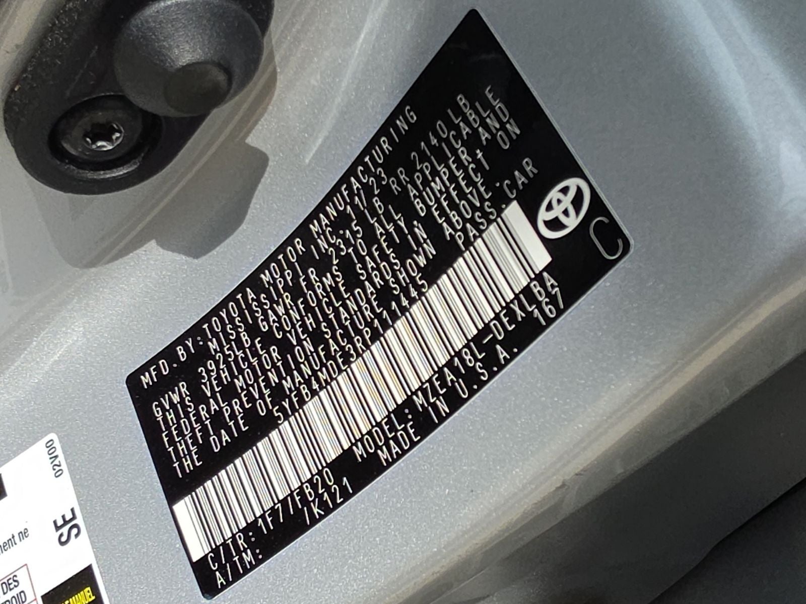 2024 Toyota Corolla LE