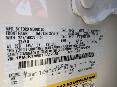 2026 Ford Expedition Max Platinum