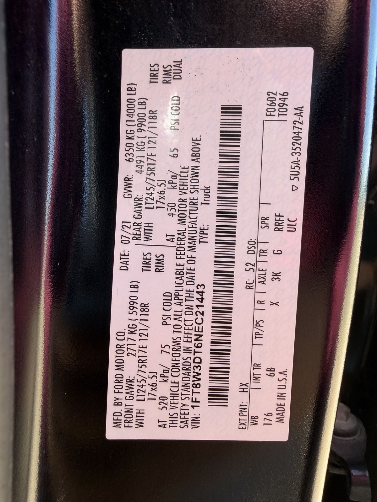 2022 Ford F-350SD Lariat DRW