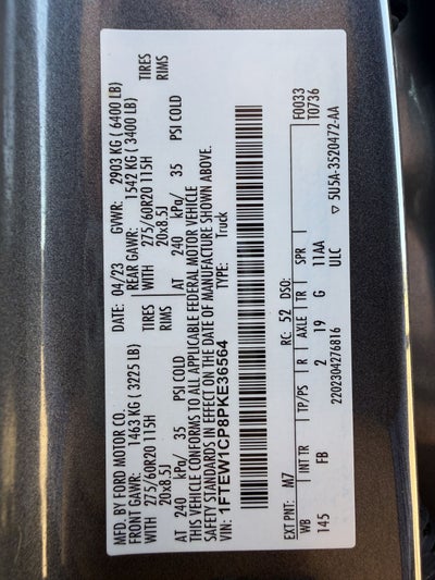 2023 Ford F-150 XLT