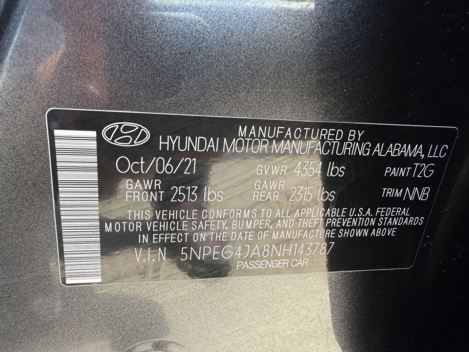 2022 Hyundai Sonata SE
