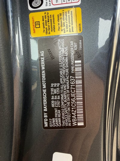 2018 BMW 4 Series 430i