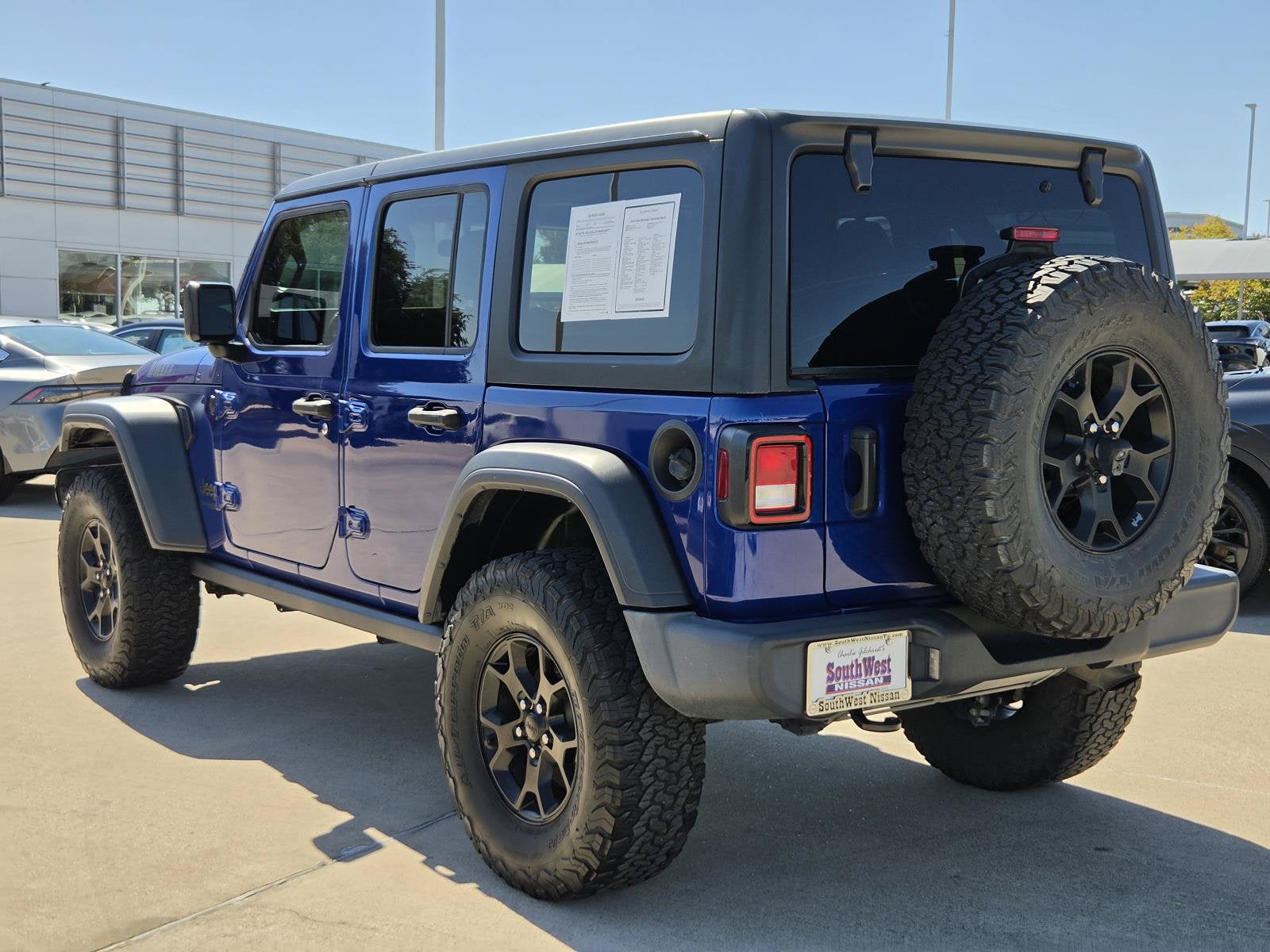 2020 Jeep Wrangler Unlimited Sport