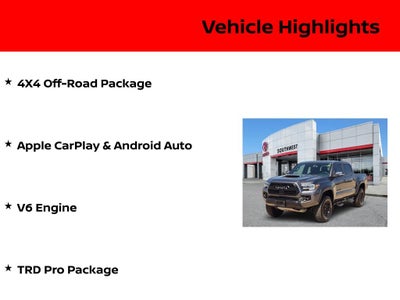 2023 Toyota Tacoma TRD Pro V6