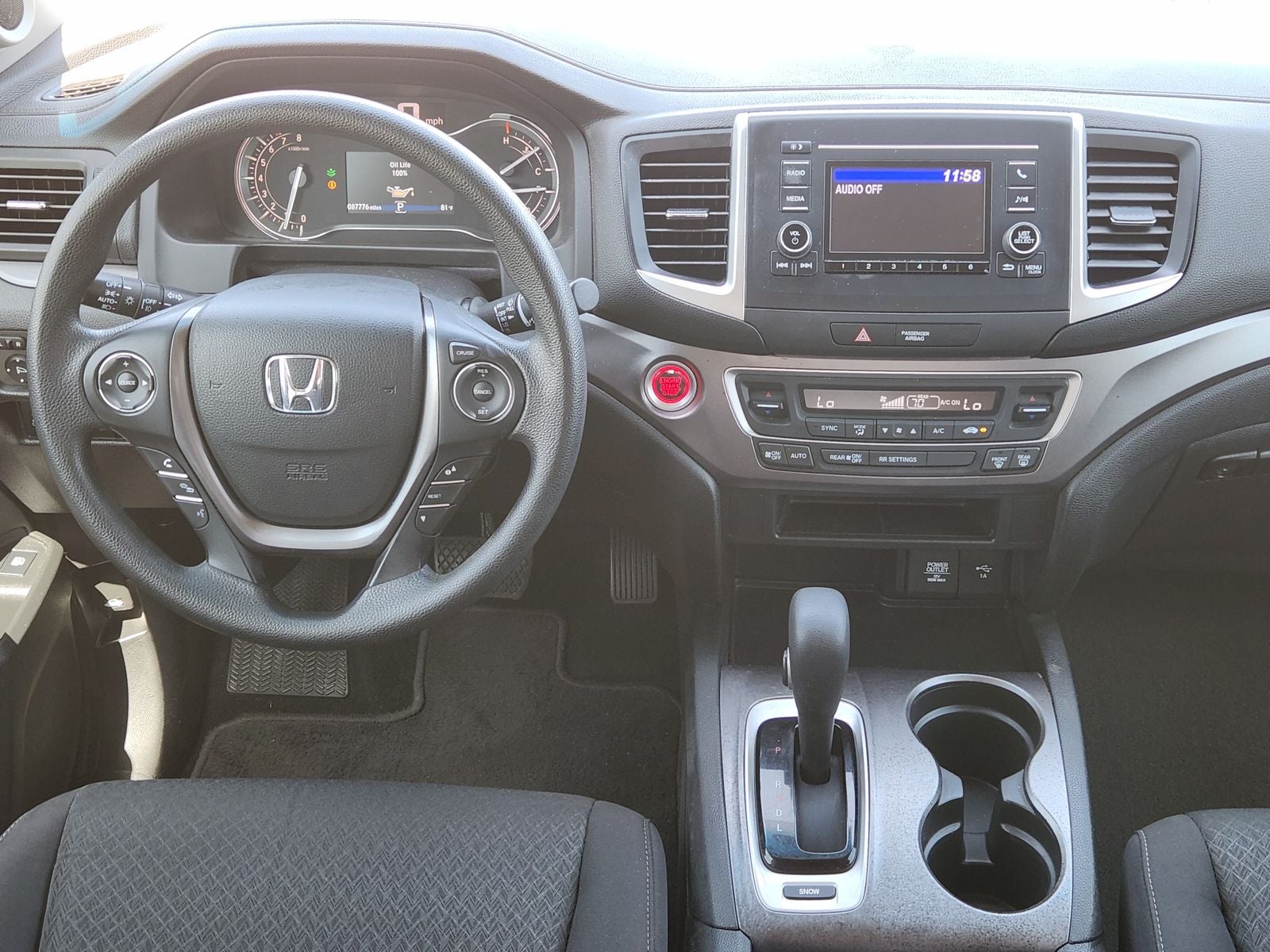 2019 Honda Ridgeline Sport