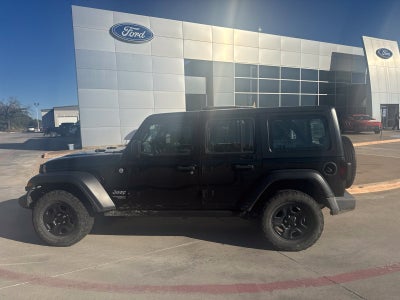 2018 Jeep Wrangler Unlimited Sport