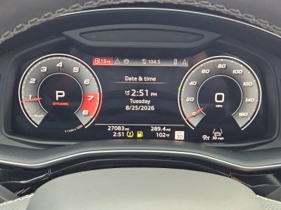 2025 Audi SQ7 Prestige TFSI quattro Tiptronic