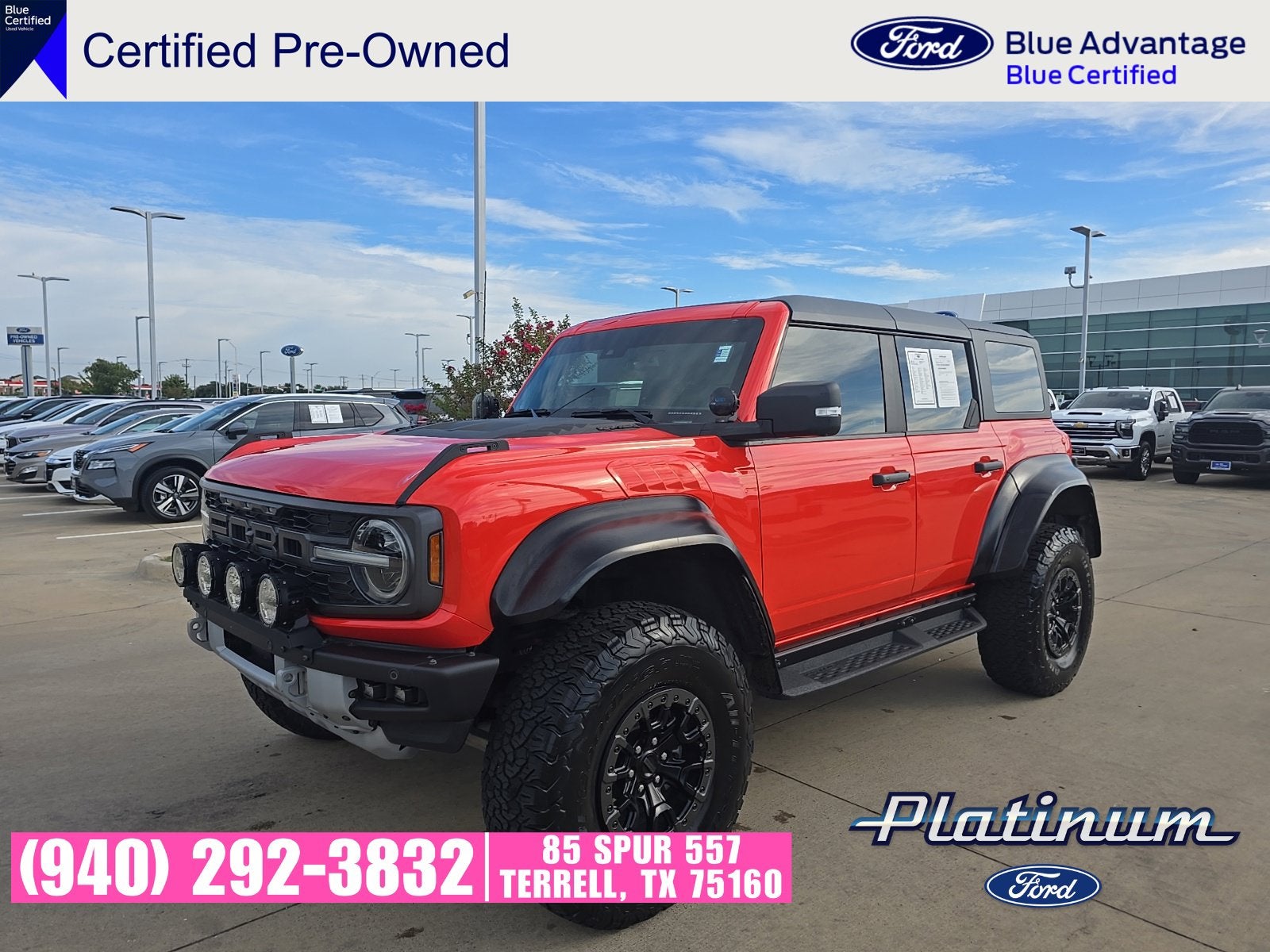 2022 Ford Bronco Raptor