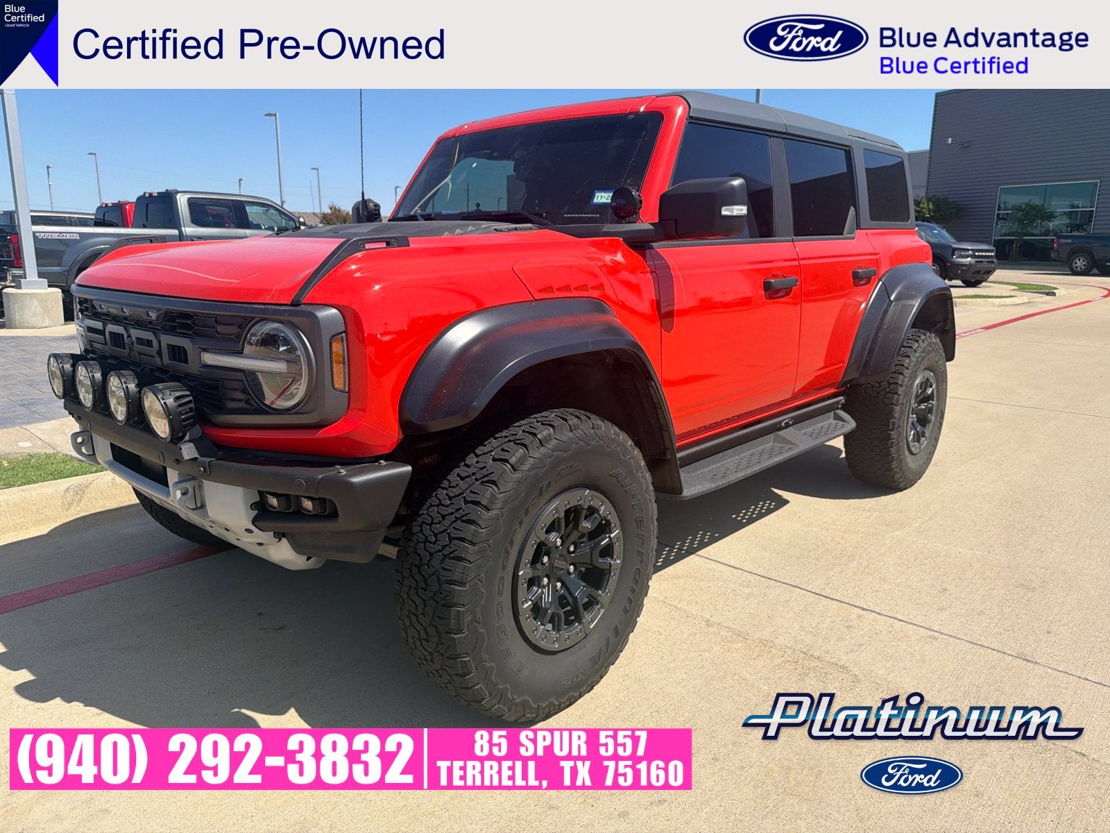 2022 Ford Bronco Raptor