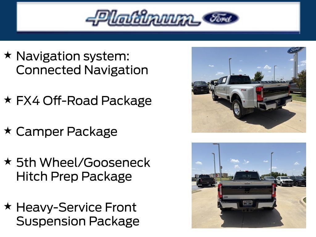 2026 Ford F-350SD Platinum DRW