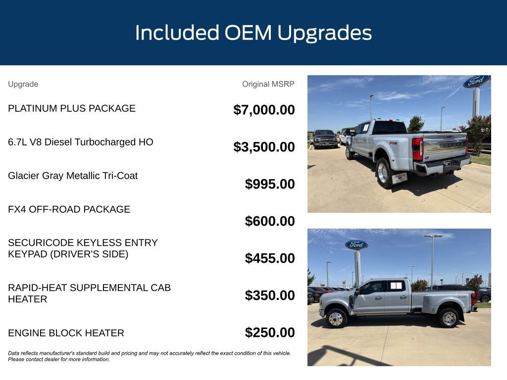 2026 Ford F-450SD Platinum DRW