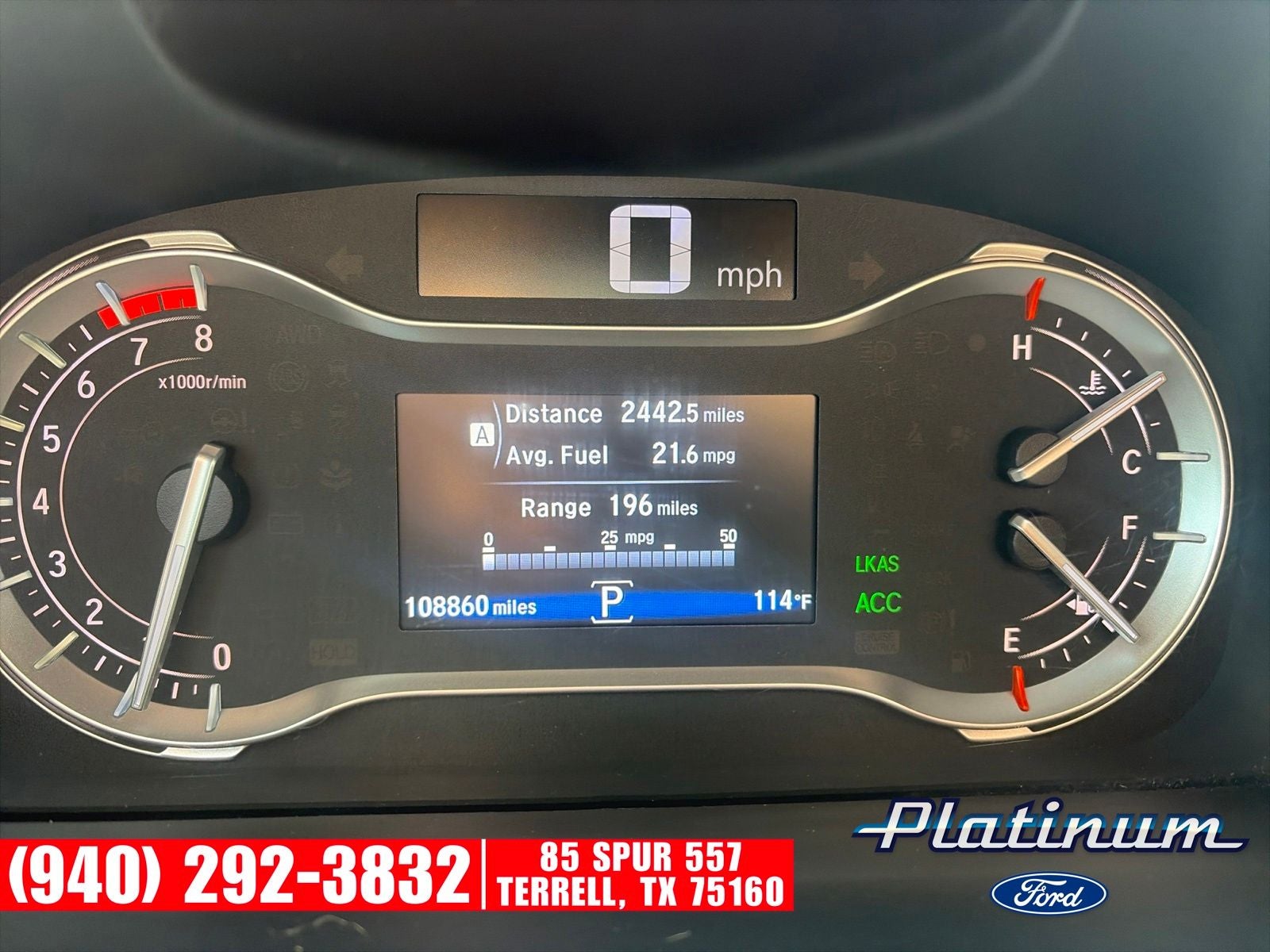 2016 Honda Pilot EX w/Honda Sensing