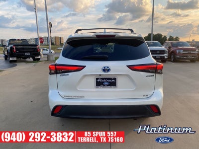 2021 Toyota Highlander Hybrid XLE