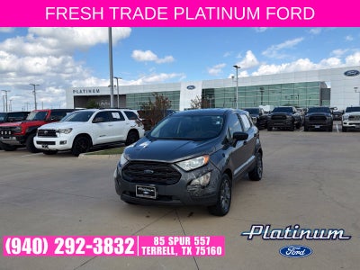 2020 Ford EcoSport S
