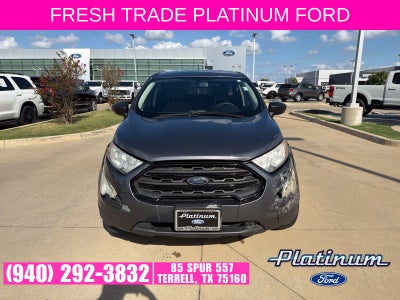 2020 Ford EcoSport S