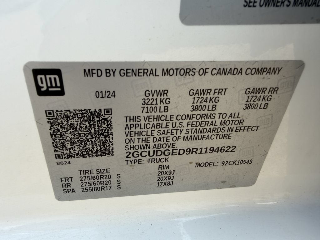 2024 Chevrolet Silverado 1500 LTZ
