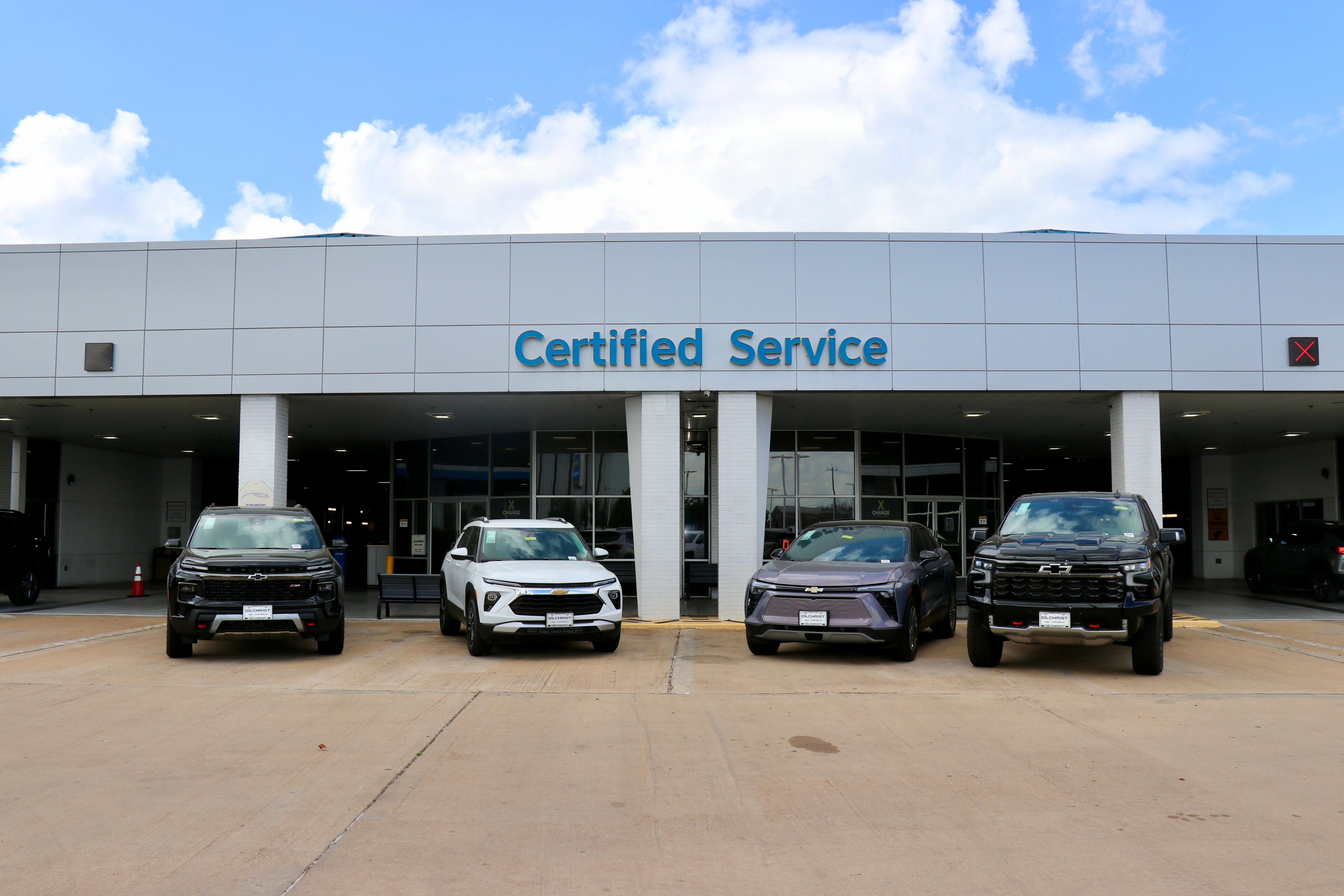 Gilchrist Chevy Service Center in Houston